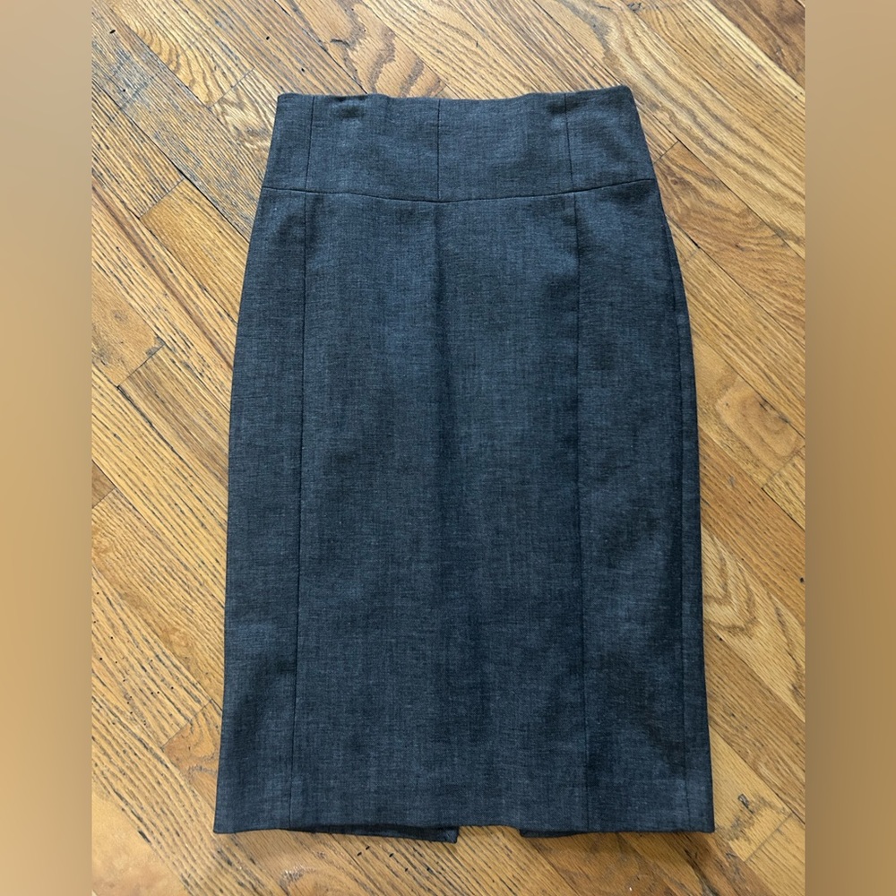 Gray Express pencil skirt